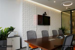 Гипсовые 3d панели Alivio серии Mosaic для  отделки стен, 3д панель, 3d wallpanel, 3d wall производитель цена  купить Украина  alivio.com.ua